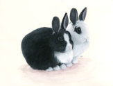 Acrylic on paper, Not for sale