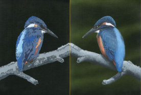 Acrylic on canvas, 610x406mm, Pair £325, Individual £225 each