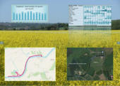 Each shows monthly & species data, and maps of the location